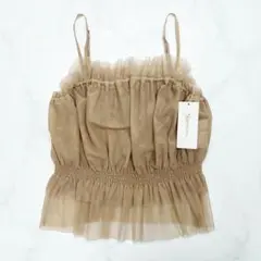 Stylevoice for xxx チュールビスチェトップス