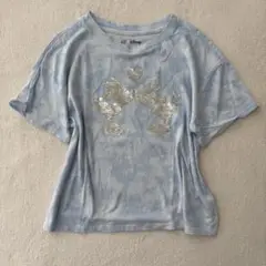 GAP Kids ミッキー ミニー スパンコールTシャツ L