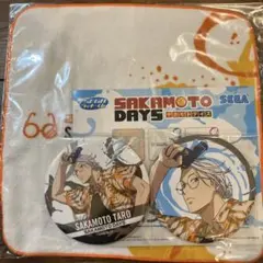 セガラッキーくじ サカモトデイズ 坂本太郎 E賞 F賞 新品 BIG缶バッジ