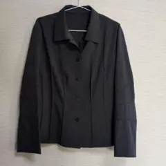 DUSSELPRINTZ　シャツジャケット　黒　ナイロン　LLサイズ