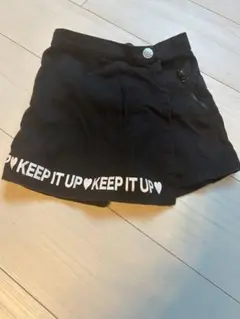 ブラック KEEP IT UP 半ズボン 120cm