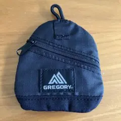 GREGORY ブラック小型ポーチ