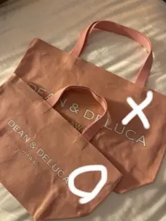 DEAN＆DELUCA ディーンアンドデルーカ ハワイ　ピンク　バッグ　小