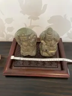 福の神 置物 二体セット
