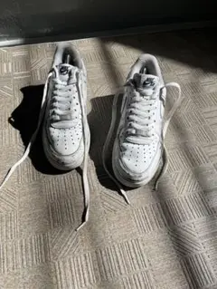 Nike Air Force 1 ホワイト 使用感あり