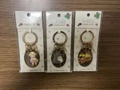 ジブリ　となりのトトロ　メタルキーリング　３種　トトロ　ネコバス　メイちゃん