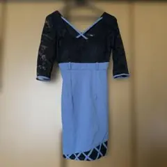 dozzy store ナイトドレス 黒と青