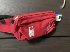 【新品未使用】2006年　トリノオリンピック　ウエスト　ボディ　バッグ　赤