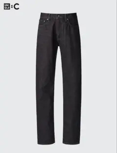【美品】UNIQLO C スリムフィットジーンズ size30 ダークグレー