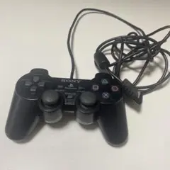 SONY PlayStation 2 コントローラー 黒 動作未確認 清掃済み