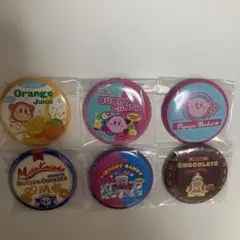 カービィ　プププマーケット　缶バッジ　6個セット