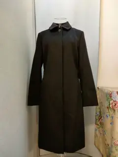 コルディア ダークブラウン カシミヤ ロングコート