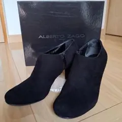 ALBERTO ZAGO ブラックブーティ