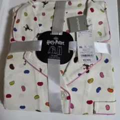 GU ハリーポッター　コラボ　フランネル パジャマ 長袖 XL オフホワイト