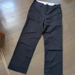 Dickies 黒 チノパン バックポケット付き