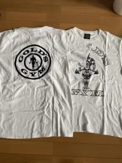 ゴールドジム L Tシャツ ホワイト