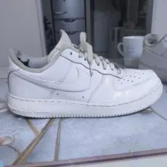 Nike Air Force 1 Low White 1 07ソールガード付き