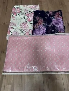【早い者勝ち】キティちゃん　浴衣2種　帯セット