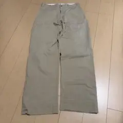 50’s 片爪タロン チノパン ベージュ ワークパンツ