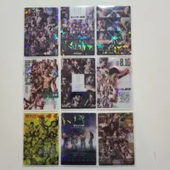 RIZINポテトスティック ポスターカードコレクションカード
