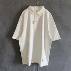 白 ② 新品 ARMY TWILL ポロシャツ アーミーツイル