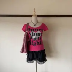 ·˚ ༘♡ギャル 姫ギャル 平成ギャル 令和ギャル トップス 平成女児 y2k