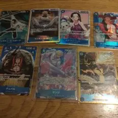 ワンピースカード　青　パラレルセット