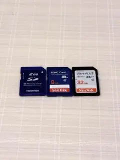 SDカード SDHCカード 2GB 8GB 32GB まとめ売り