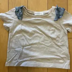 BeBe ベージュ Tシャツ