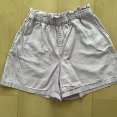 UNIQLO 薄紫 ハーフパンツ 130