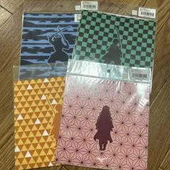 卓球ラバー　保護シート　4点　鬼滅