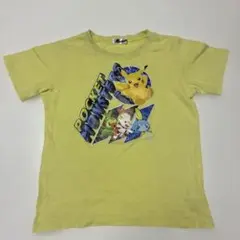 ポケットモンスター Tシャツ 140サイズ 淡い黄色