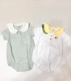 ベビー　ロンパース　オムライス　クリームソーダ
