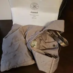 Daily、russet(デイリーラシット)布地ショルダーバック。最終価格