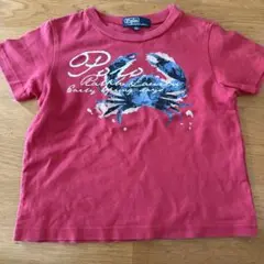 Polo by Ralph Lauren 赤 Tシャツ 90