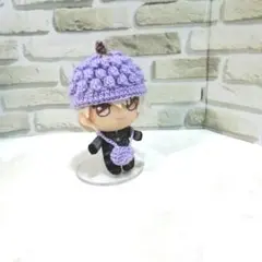 チビぬい用 帽子とポシェット ぶどう ② ハンドメイド