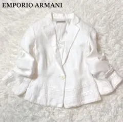 EMPORIO ARMANI エンポリオアルマーニ　テーラードジャケット　白