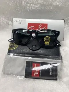 Ray-Ban レイバン WAYFARER サングラス ブラック×グレー①
