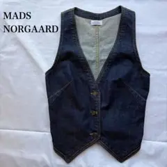 【未使用、美品】MADS NORGAARD コペンハーゲン　デニムベスト　ジレ
