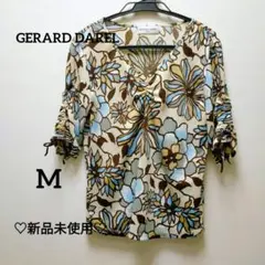 【新品未使用】GERARD DARELジェラールダレルフラワープリントトップスМ