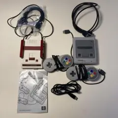 美品!レア!ニンテンドークラシックミニ スーパーファミコン×ファミコン2セット!