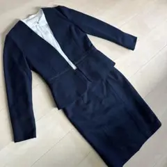 A mian 入学式・卒業式用スーツ ネイビー 7号