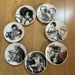 ワンビース 名場面小皿 水墨画風アート