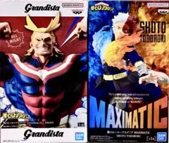 僕のヒーローアカデミア　フィギュア２種(オールマイト、轟焦凍)