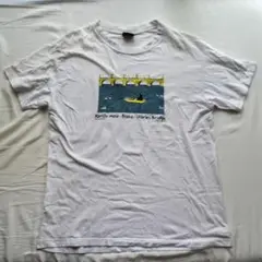 カレル橋 イラスト Tシャツ ホワイト