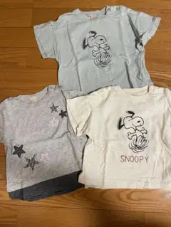 プティマイン　Tシャツ　90 スヌーピー