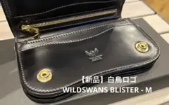 希少 ワイルドスワンズ WINGS 折り財布 初期モデル 白鳥ロゴ 牛革 黒色 2025年最新】ワイルドスワンズ白鳥ロゴの人気アイテム - メルカリ