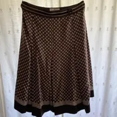 courreges シルク　スカート38