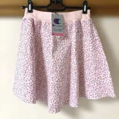 champion×イーハイフンワールドギャラリー レオパードスカート 160cm