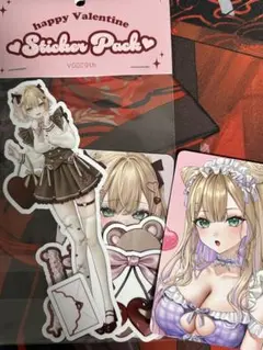 VGGC ぶいすぽっ！　胡桃のあ　ステッカーセット